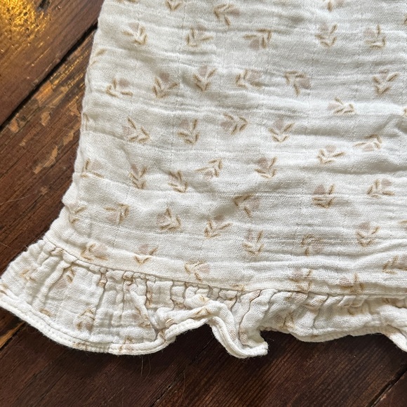 Charming Cream Kids Dress - Picture 2 of 5